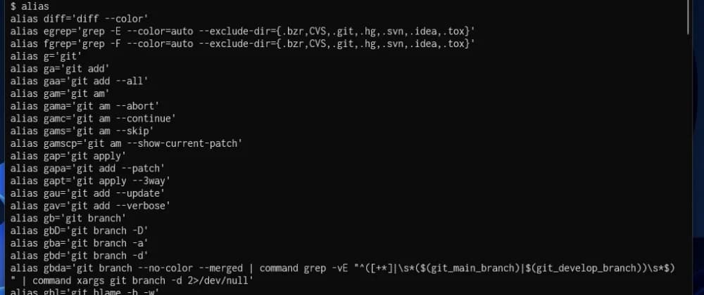 Turbinando seu git bash (Windows) adicionando aliases (como se fosse o git plugin do zsh)